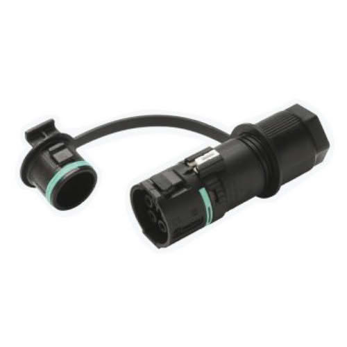 Presa/Spina da pannello o parete 2/3/4 poli connessione a scatto