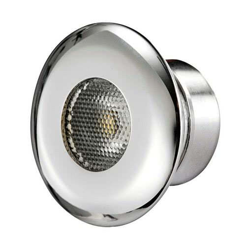 LED ceiling light for recess mounting - frontal orientation