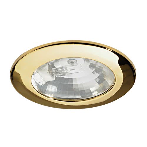 Asterope halogen ceiling light for recess mounting