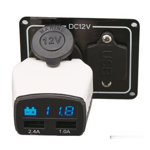 Monitor batteria + presa USB