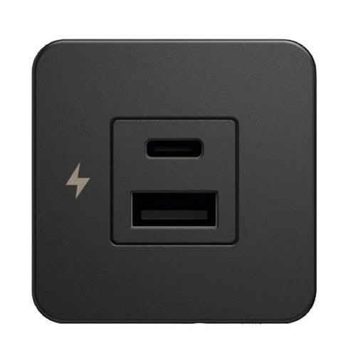 Double USB-A + USB-C SCANSTRUT Tile