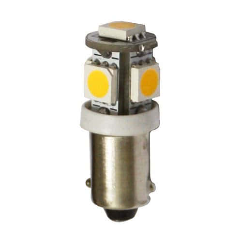 LED bulb for lights, courtesy lights and navigation lights, BA9S screw