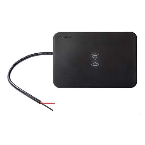 Caricabatteria stagno ROKK wireless SUB con integrated charging invisibile - 3 coil 15 W