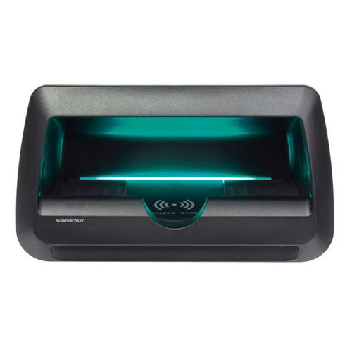 Caricabatteria stagno ROKK wireless Cove LED - 3 coil 15 W