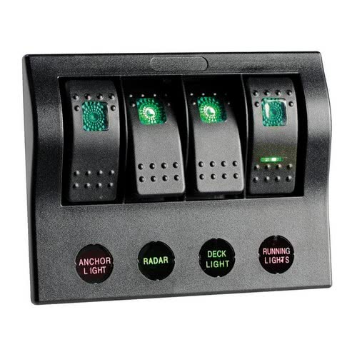Pannello elettrico serie PCP Compact con circuit breaker + LED