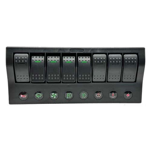 Pannello elettrico serie PCP Compact con circuit breaker + LED