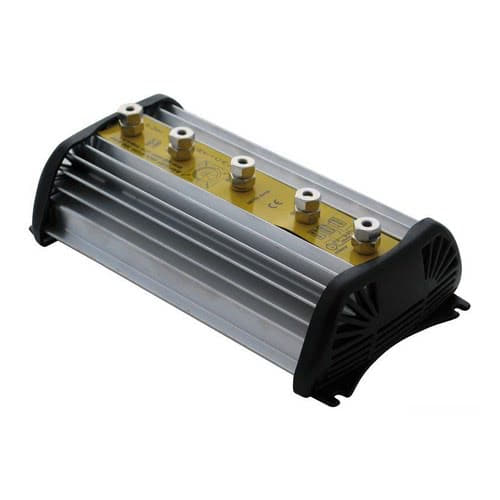 Very low voltage drop battery combiners (diodes) and automatic battery isolators