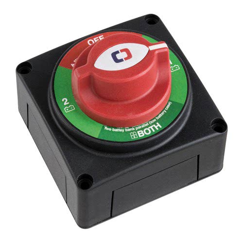 Electra HD countertop/recess-fit battery switch/switch