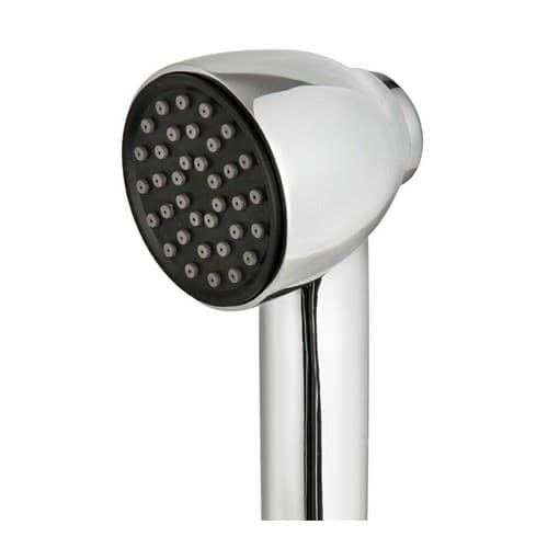Elissa deck shower with Keji II Continuum Flow shower head