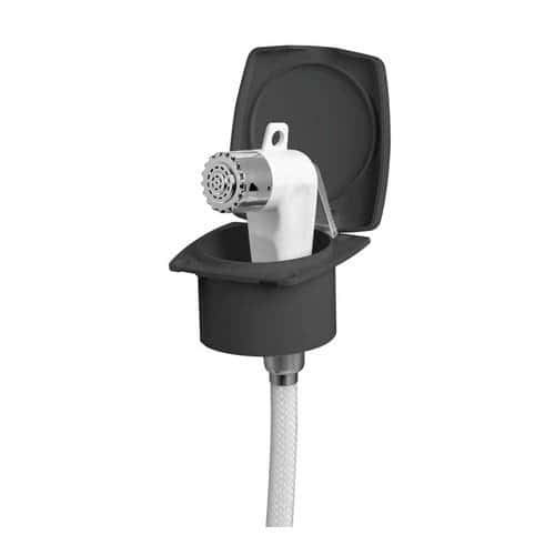 New Edge deck shower with Boris shower head