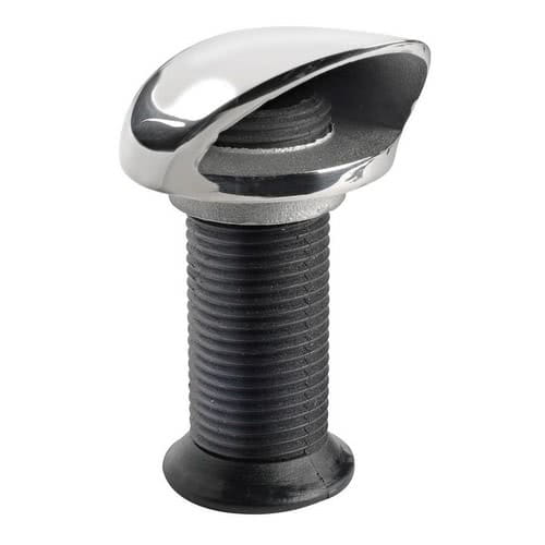 Stainless steel and plastic scuppers