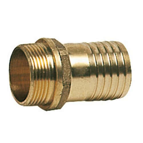 Cast brass male hose connectors