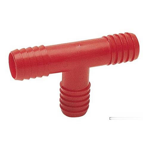 "T” nylon joints for water hoses