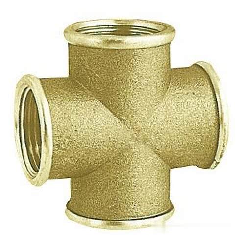 Cross T brass joint (all female outlets)