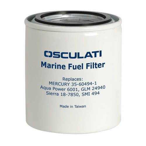 10-micron gasoline/diesel filter with disposable cartridge