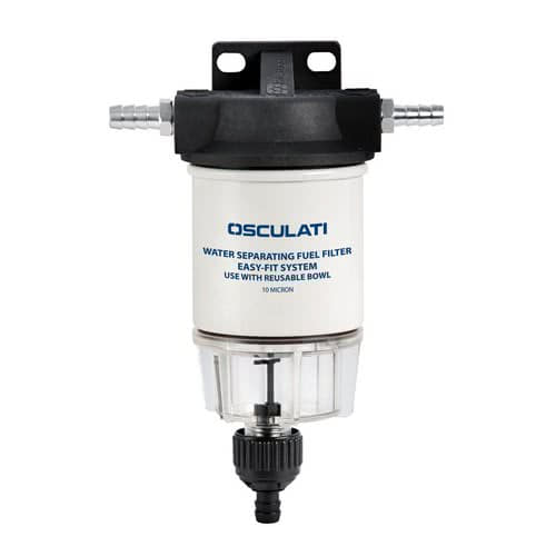 Strainer + water/fuel separator