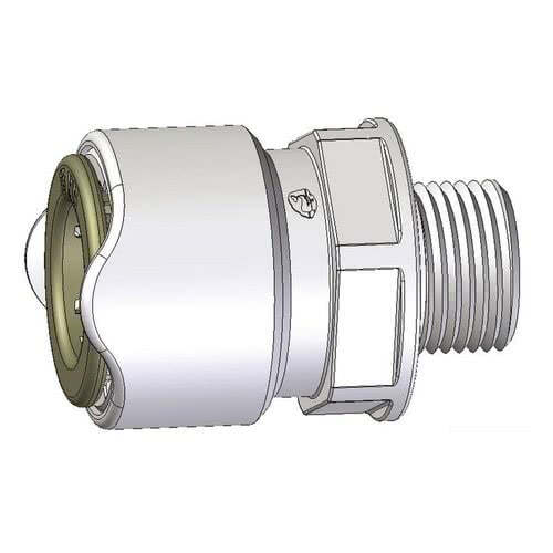 WHALE 3/8" BSP male adapter