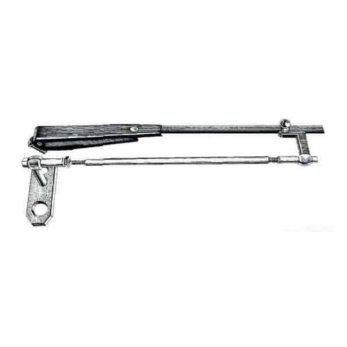 Stainless steel parallelogram arm for windshield wipers