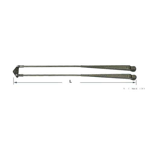Braccio a pantografo DOGA in acciaio inox