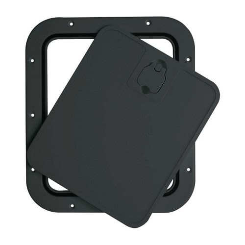 Inspection hatch with removable front lid