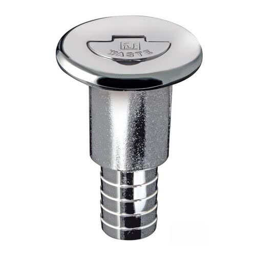 Tappo imbarco in ottone cromato