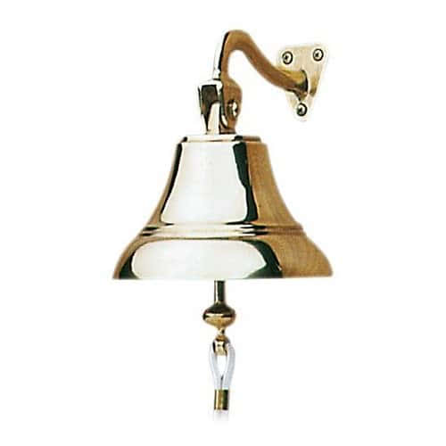 Chromed brass ship's bell