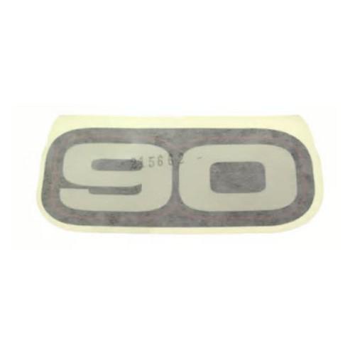 90hp Decal Evinrude Johnson BRP