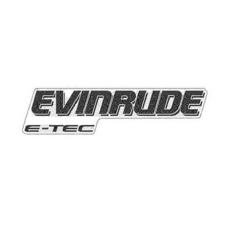Adesivo Evinrude E-TEC destro BRP