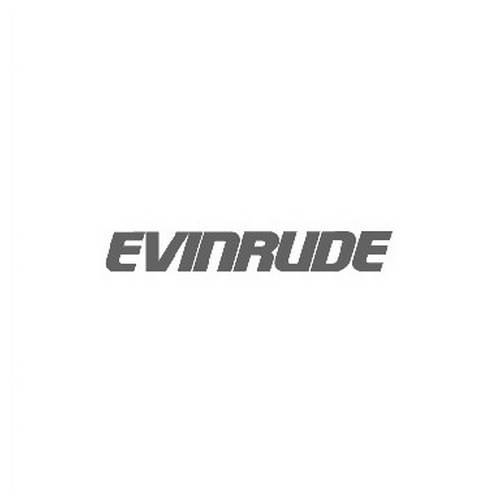 Evinrude Steel Gray Decal
