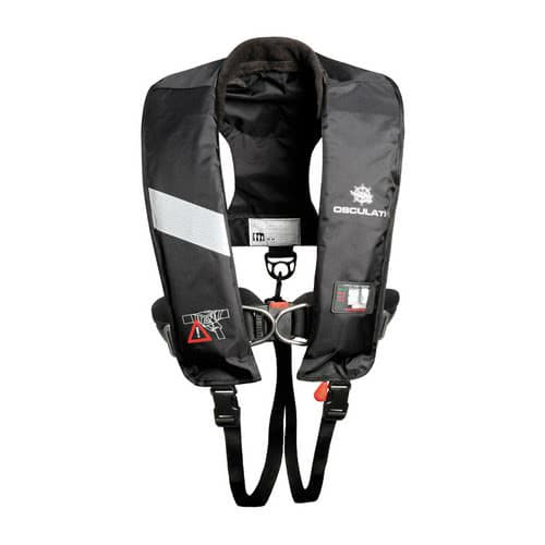 Professional self-inflatable lifejacket 180N (EN ISO 12402-3)
