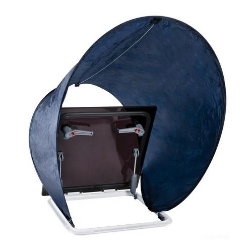 Manica a vento autoportante per portello Wind scoop