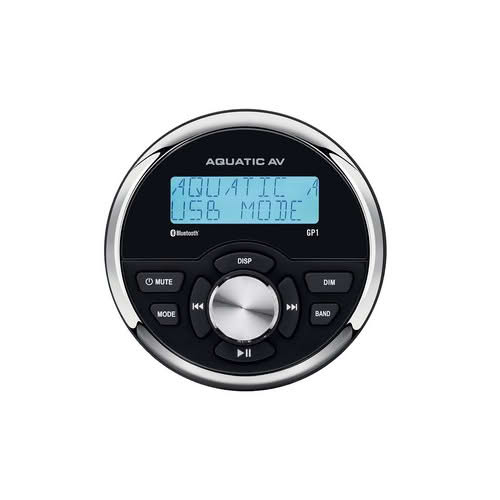 Aquatic AV GP1 Waterproof Marine Stereo Gauge Size
