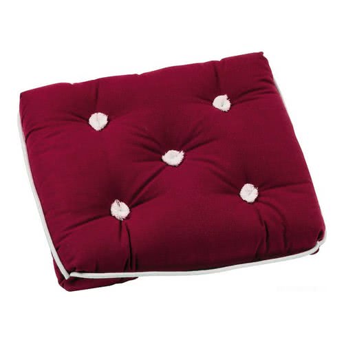 Cushions made of water-repellent UV-resistant cotton