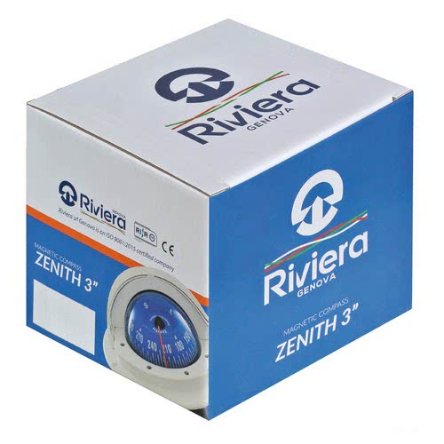 RIVIERA Zenit 3" recess fit compass
