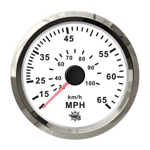Speedometer with (water pressure ) Pitot tube