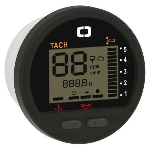 Strumento multifunzione LCD con design ed elettronica compatibili con fuoribordo Yamaha/Selva