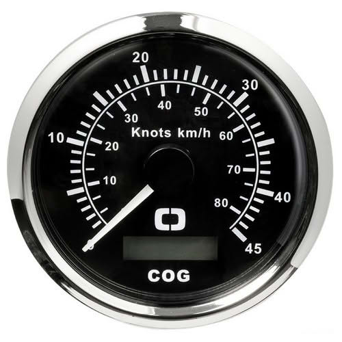 GPS speedometer/mile counter without transducer