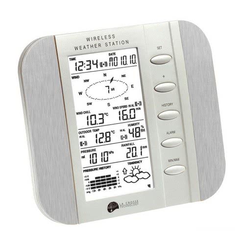 Stazione meteo LE CROSSE WS1600IT-S-ALU