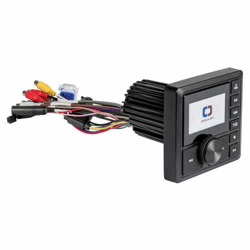 Radio da cruscotto con schermo TFT, antenna DAB, collegabile a telecamera