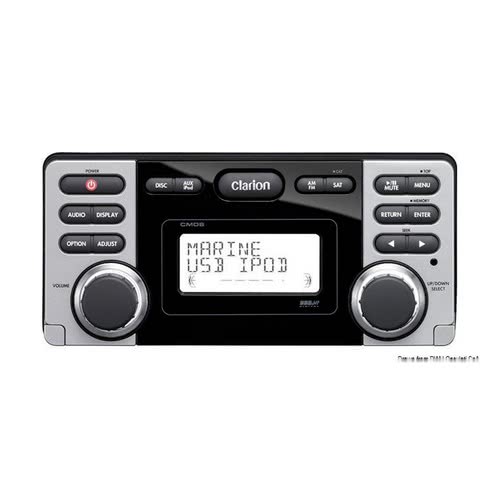 Sintolettore marino impermeabile DVD/USB CLARION CMD8