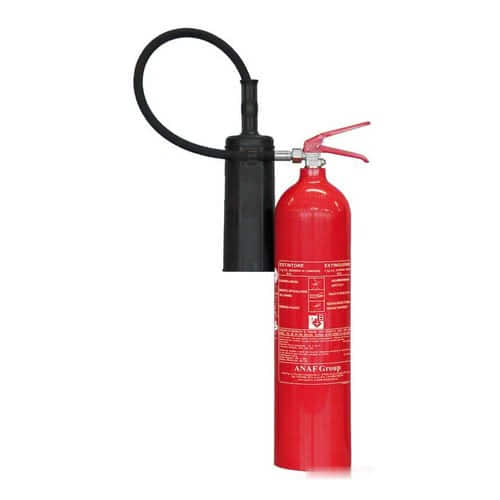 MED-approved fire extinguisher