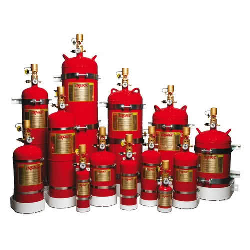 Estintori fissi FIREBOY ad agente pulito con attivazione manuale/ automatica