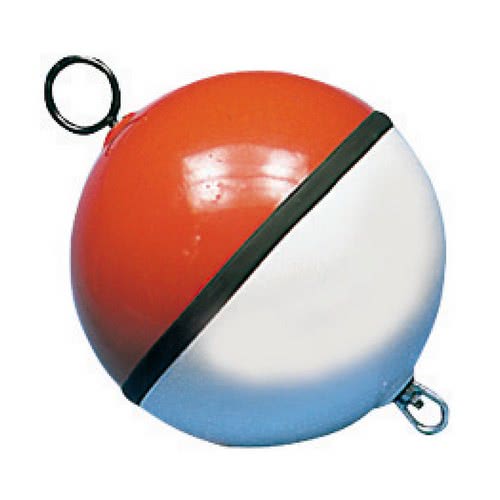 White/red ABS buoy