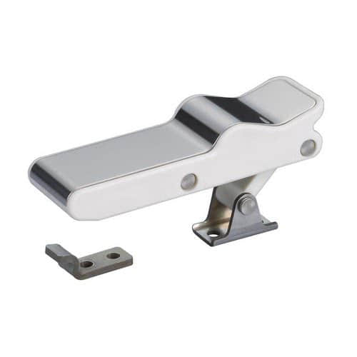 Locker anti-vibrating lock with stainless steel cover