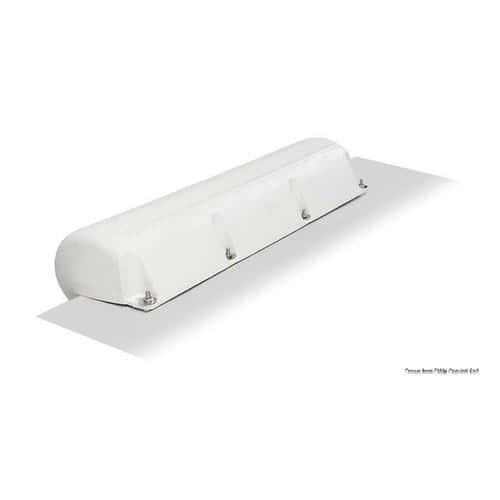 White PVC inflatable marina fenders