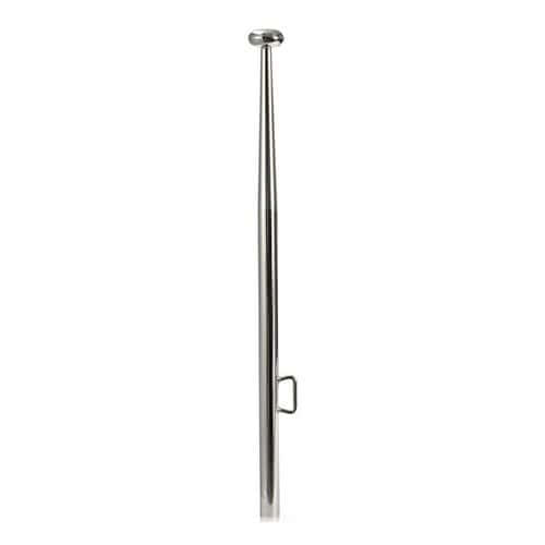 Flag pole made of AISI316 stainless steel