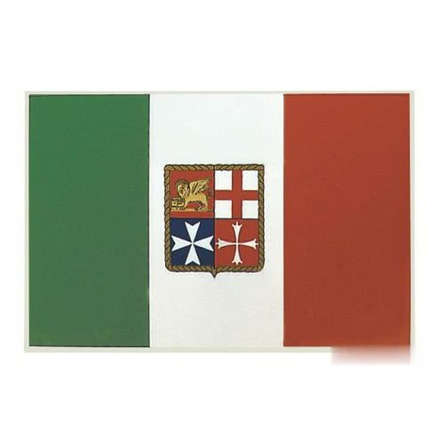 Self-adhesive Italian ensign