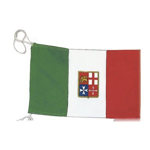 Italian ensign made of heavy polyester