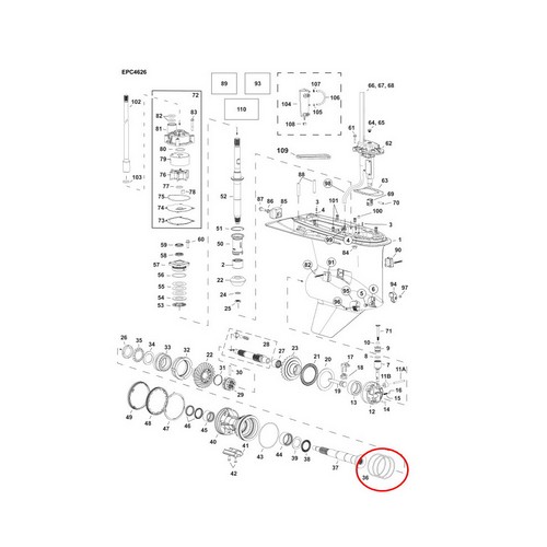 SHIM, 0.004 in. (0,10mm)