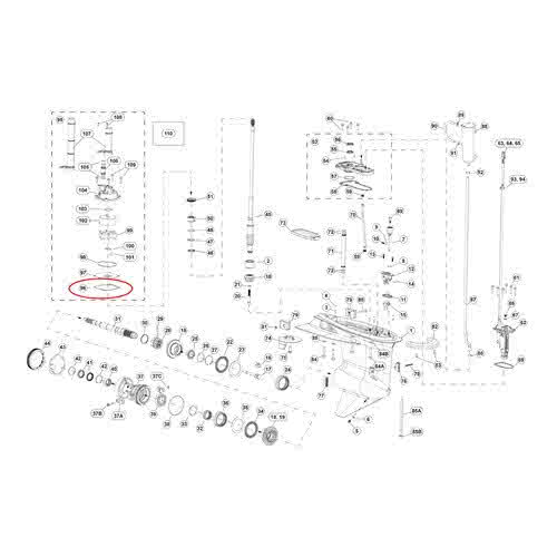 Evinrude BRP Engine Impeller Seal